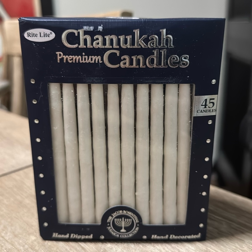 Rite Lite Channukah candles NEW